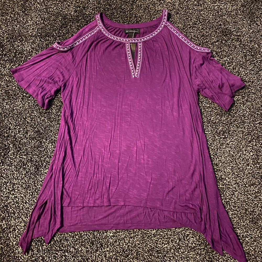 PURPLE BLOUSE